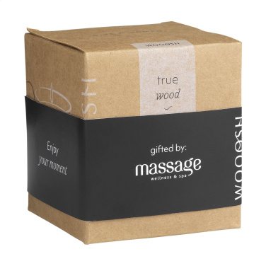 Logotrade profilprodukter bild: Wooosh doftljus True Wood