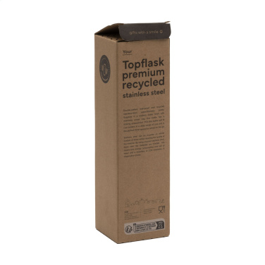 Logotrade presentreklam bild: Topflask Premium RCS dricksflaska av återvunnet stål