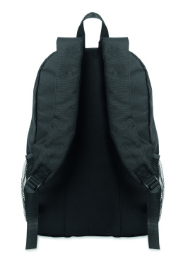 Logotrade presentreklam bild: Ryggsäck 600D RPET-polyester