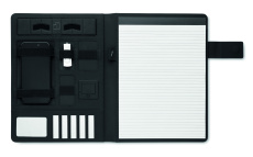 A4-konferensmapp med laddare