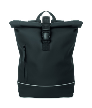 Logotrade profilprodukter bild: Laptop 15" rolltop PU-ryggsäck