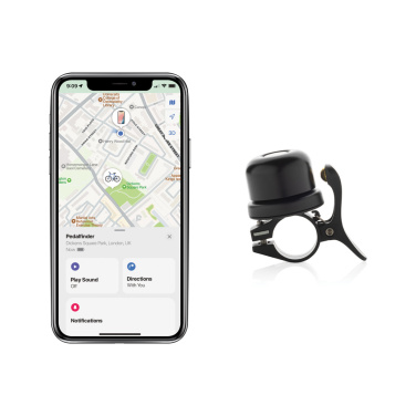 Logotrade reklamprodukter bild: Pedalfinder cykelklocka, kan spåras världen runt