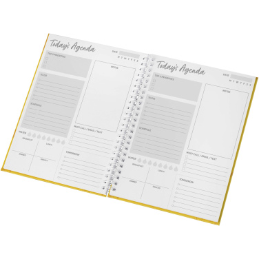 Logotrade profilprodukter bild: Desk-Mate® A5 inbunden journal