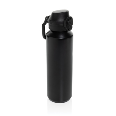 Logotrade reklamprodukter bild: Via RCS Re-steel låsbar sportflaska 600ML