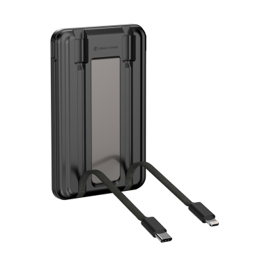 Logotrade reklamprodukter bild: Urban Vitamin Redwood 5in1 5000mah 20WPD magnetisk powerbank