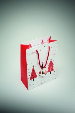 Logotrade reklamprodukter bild: Presentpapperspåse medium