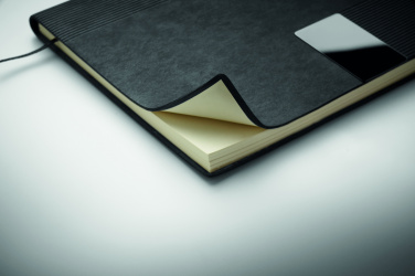 Logotrade reklamprodukter bild: A5 anteckningsbok i mjuk PU