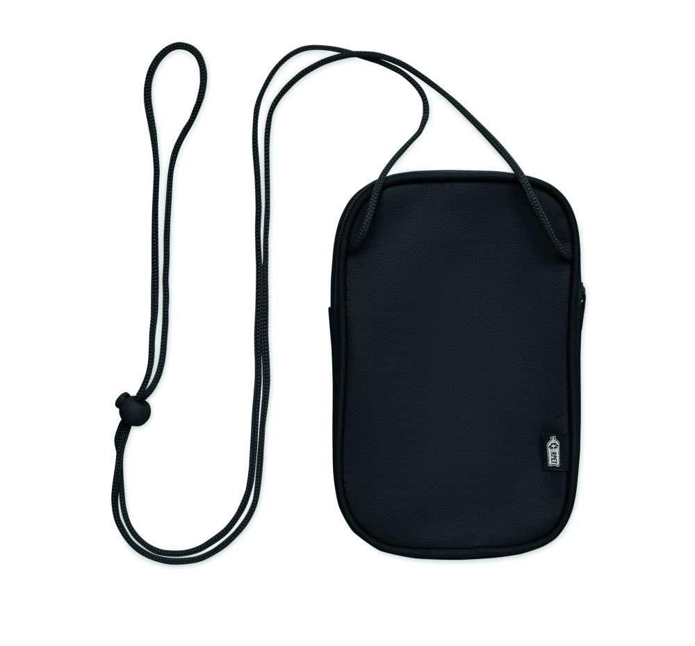 Logotrade kampanjprodukter bild: Cross body RPET väska
