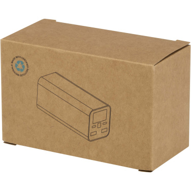 Logotrade profilprodukter bild: Acamar 20 000 mAh 70 W powerbank för bärbar dator av återvunnen aluminium