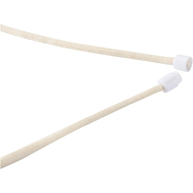 Logotrade profilprodukter bild: Adhab nyckelband för smartphone med detaljer i bambu