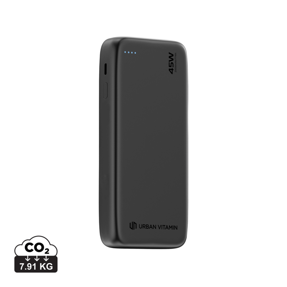 Logotrade presentreklam bild: Urban Vitamin San Mateo 45W 20 000 mAh Powerbank