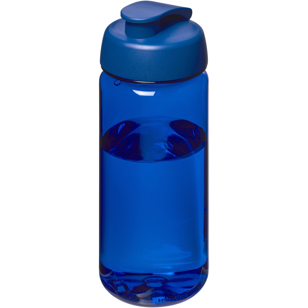 Logotrade reklamprodukter bild: H2O Active® Octave Tritan™ 600 ml sportflaska med uppfällbart lock