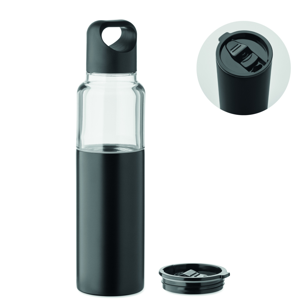 Logotrade reklamprodukter bild: 2 i 1 flaska 610 ml