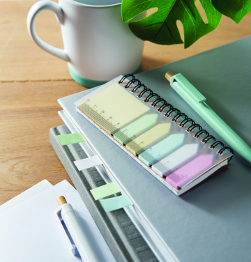 Logotrade reklamprodukter bild: Memopad i PP