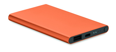 Logotrade reklamprodukter bild: Powerbank 4000mAh typ C