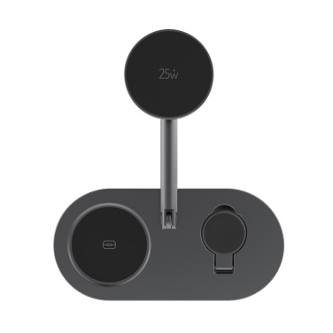 Logotrade kampanjprodukter bild: Quantom RCS ultrasnabb 25W magnetisk skrivbordsladdare