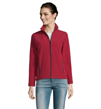 Logotrade kampanjprodukter bild: RACE DAM SOFTSHELL 280g
