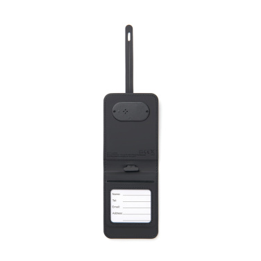 Logotrade profilreklam bild: VINGA Baltimore RCS Luggage Tag With Finder Dual